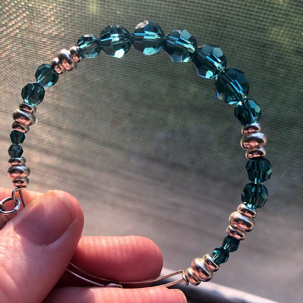 Alex and Ani Bracelet Blue/Green